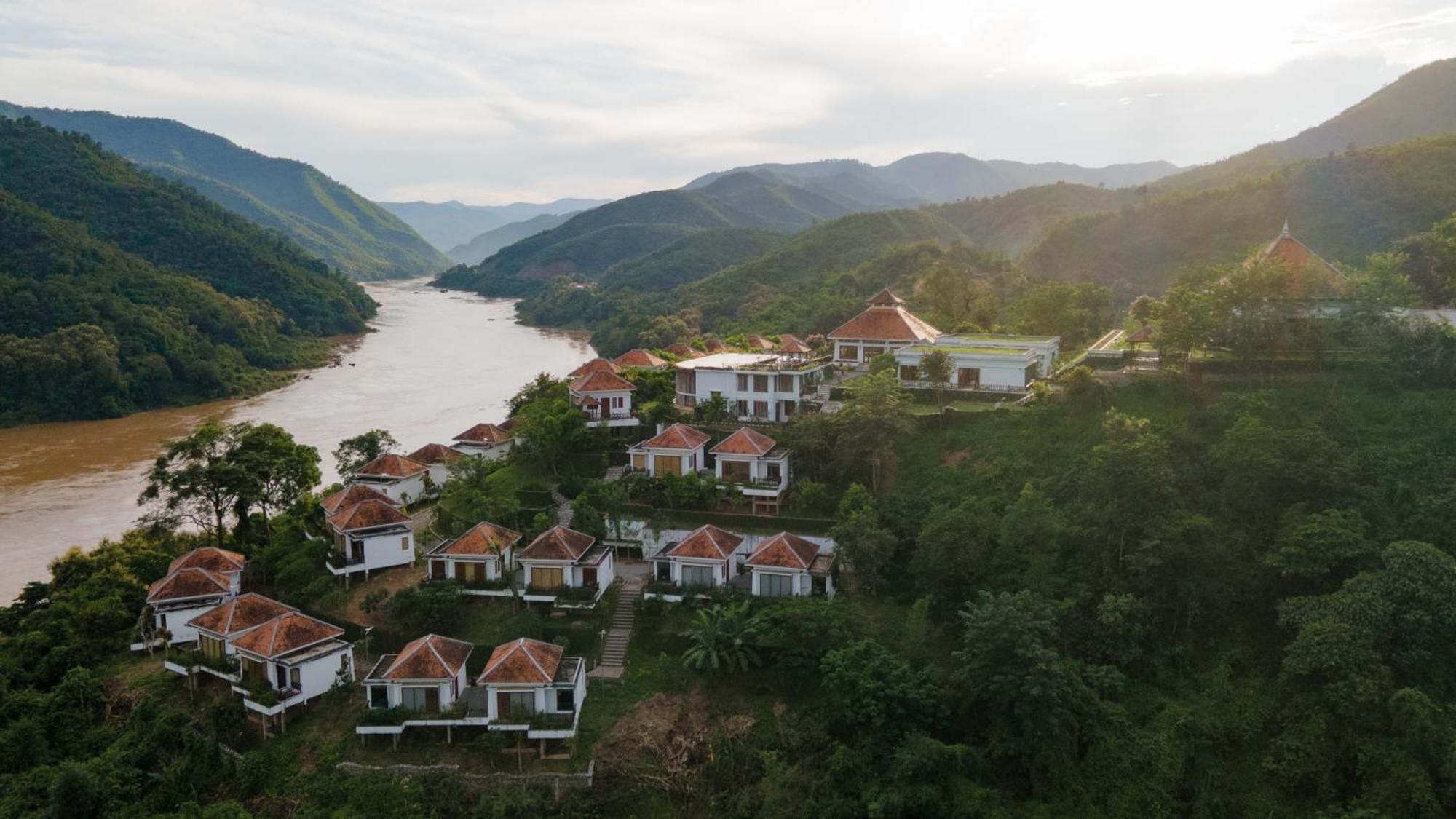 Hotel Le Grand Muang Pakbèng Exteriér fotografie